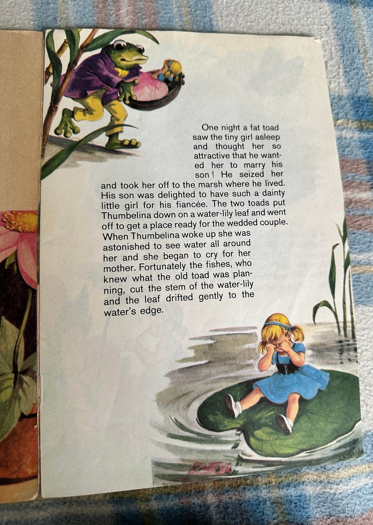 1950’s Thumbelina(Illust J. Lagarde)W.F. Graham publisher printed in Belgium - Honeyburn Books (UK)