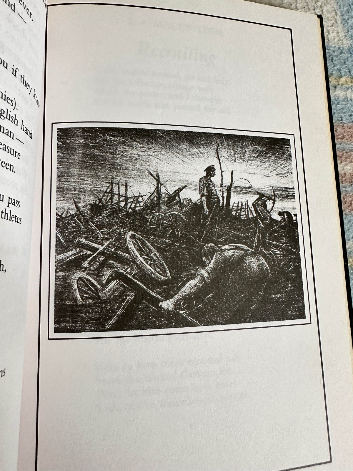 1988 The War Poets An Anthology - Marshall Cavendish Publisher - Honeyburn Books (UK)