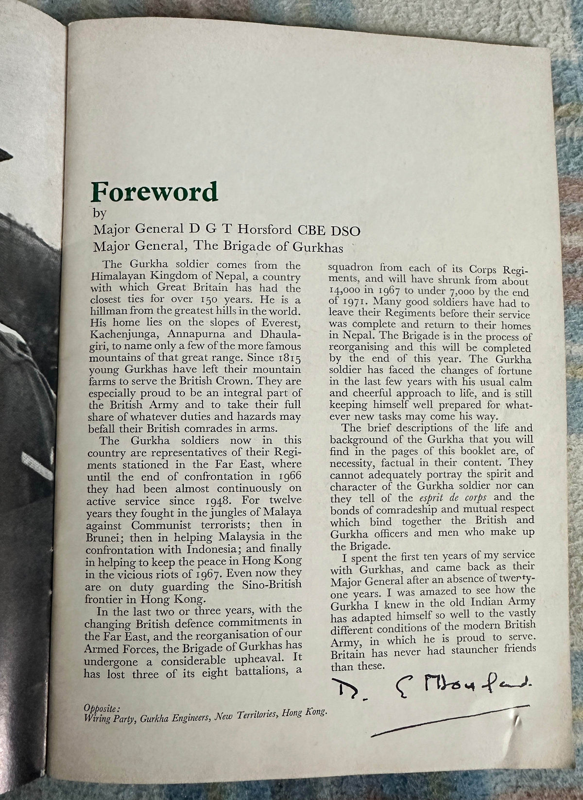 1971 The Brigade Of Gurkhas Magazine - Honeyburn Books (UK)