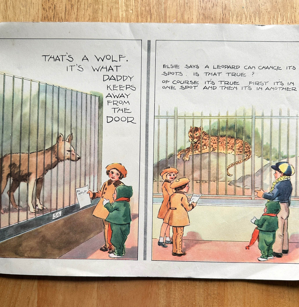 1943*1st* Horace At The Zoo - Harry Hemsley(Raphael Tuck) - Honeyburn Books (UK)