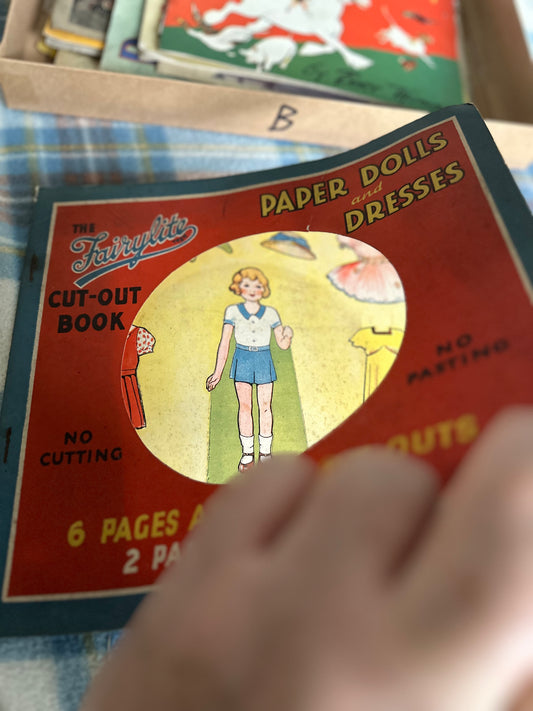 The Fairylite Cut-Out Book: Paper Dolls & Dresses - Honeyburn Books (UK)