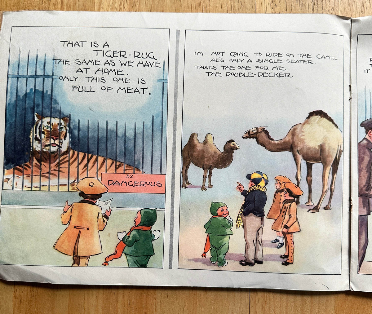 1943*1st* Horace At The Zoo - Harry Hemsley(Raphael Tuck) - Honeyburn Books (UK)