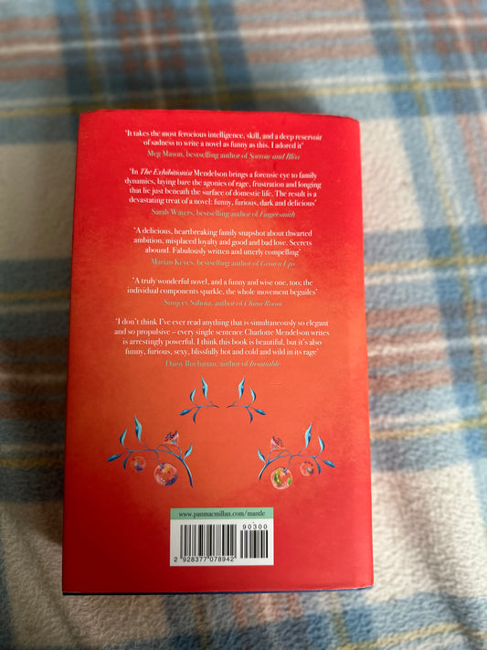 2022*signed 1st* The Exhibitionist - Charlotte Mendelson(Mantle Pub) - Honeyburn Books (UK)