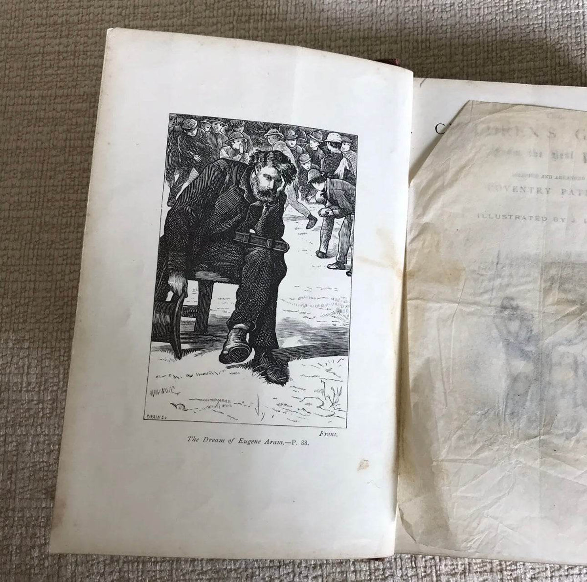 The Children's Garland from the Best Poets Coventry Patmore 1873 Illust J.Lawson - Honeyburn Books (UK)