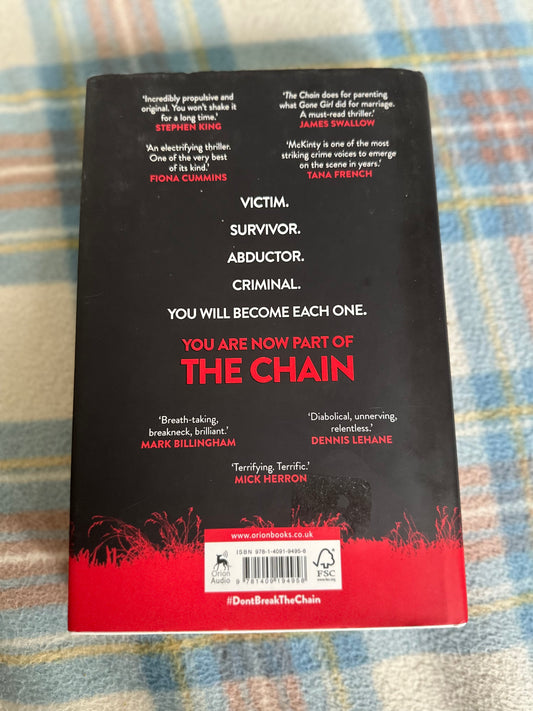 2019*signed 1st* The Chain - Adrian McKinty(Orion) - Honeyburn Books (UK)