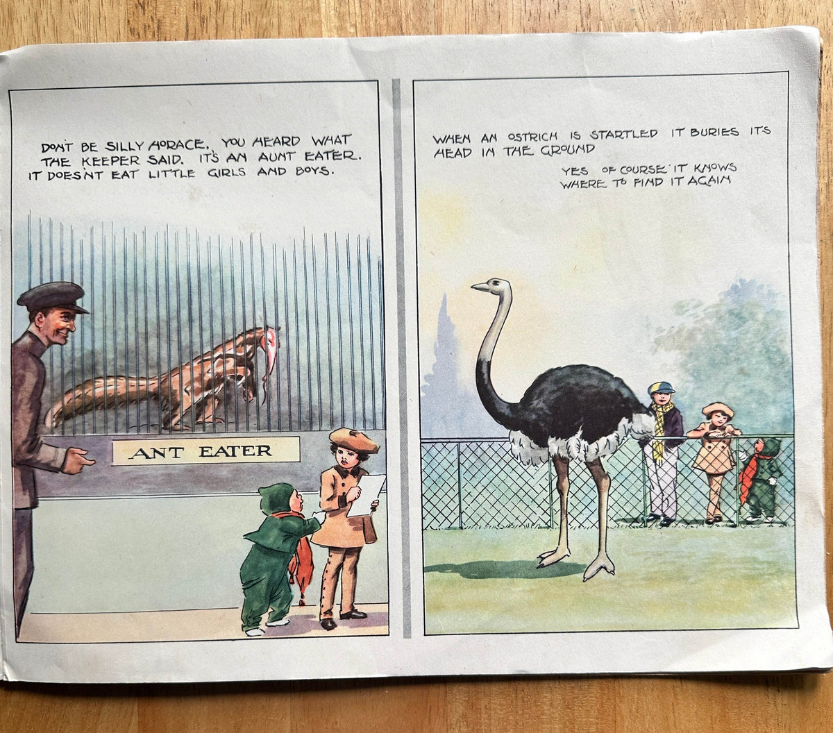 1943*1st* Horace At The Zoo - Harry Hemsley(Raphael Tuck) - Honeyburn Books (UK)