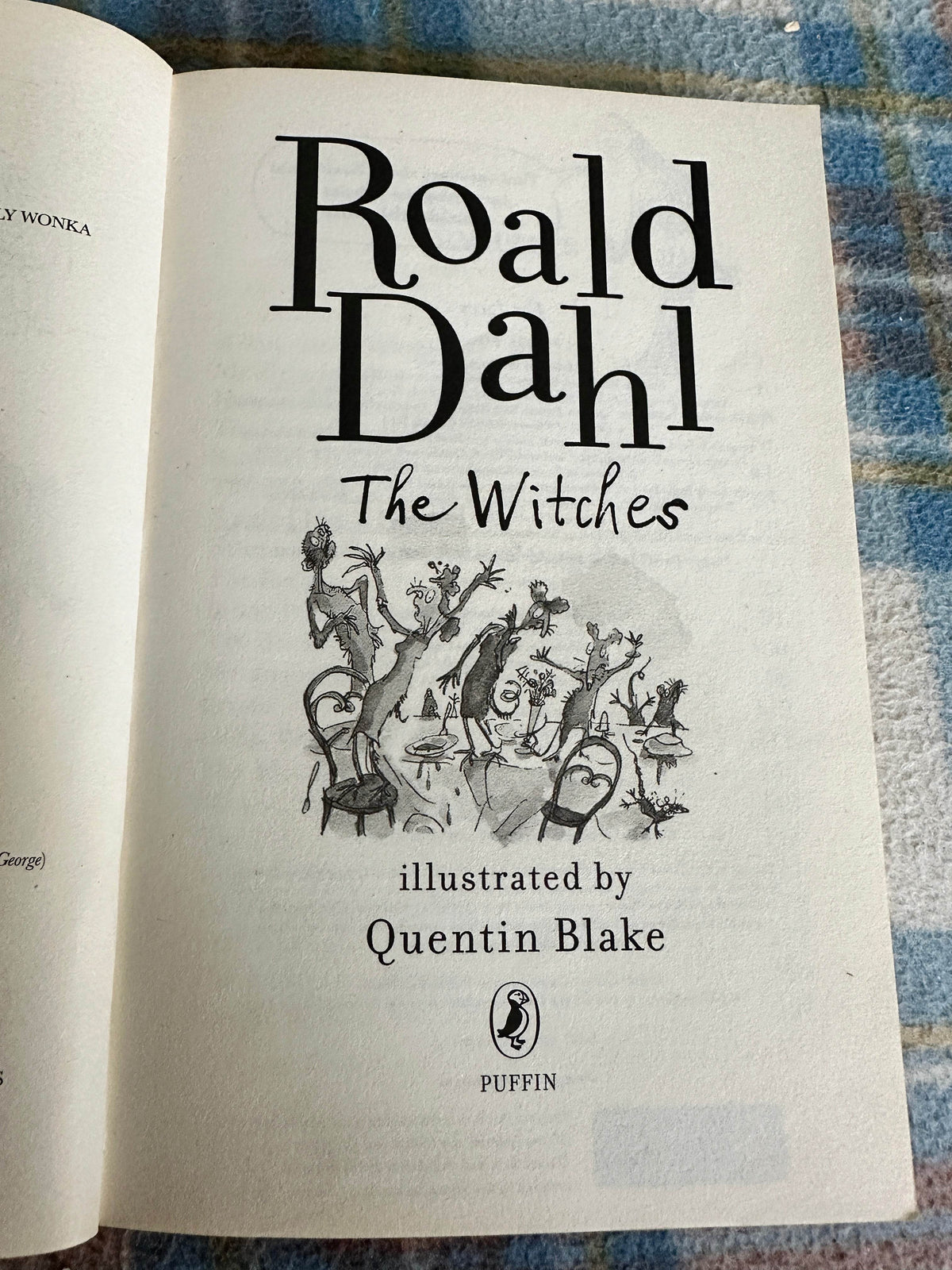 1983 The Witches - Roald Dahl(Quentin Blake illustrated)Puffin Book - Honeyburn Books (UK)