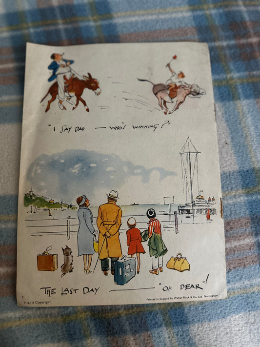 1940’s Fun At The Seaside - Bert Thomas(Walter Black & Co Ltd) - Honeyburn Books (UK)
