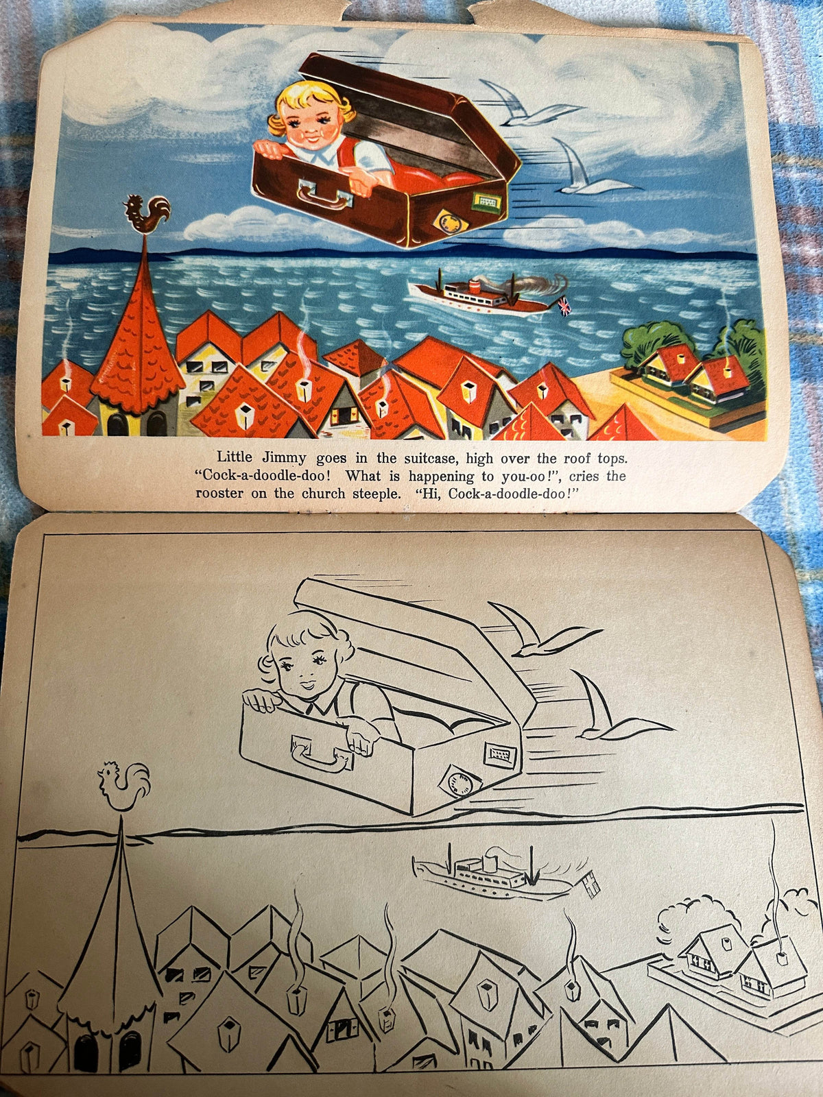 1935*1st* The Flying Suitcase(Story With Pictures)Ramborn Corp. Little Neck, New York - Honeyburn Books (UK)