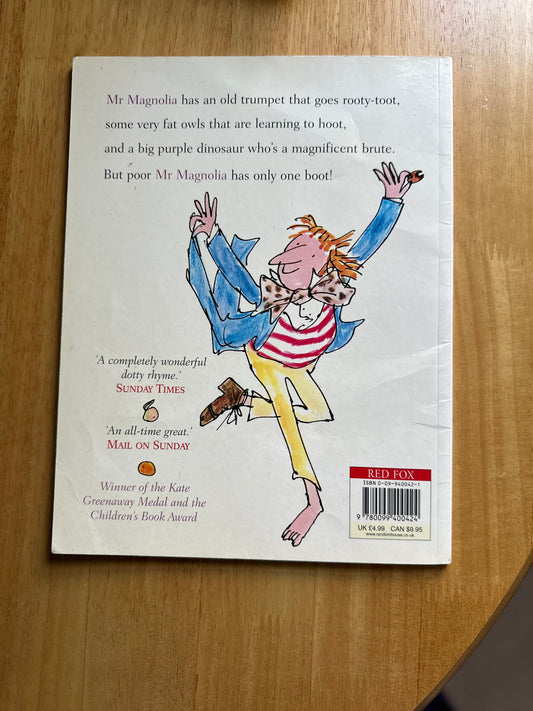 1999 Mister Magnolia - Quentin Blake(Red Fox Publisher) - Honeyburn Books (UK)
