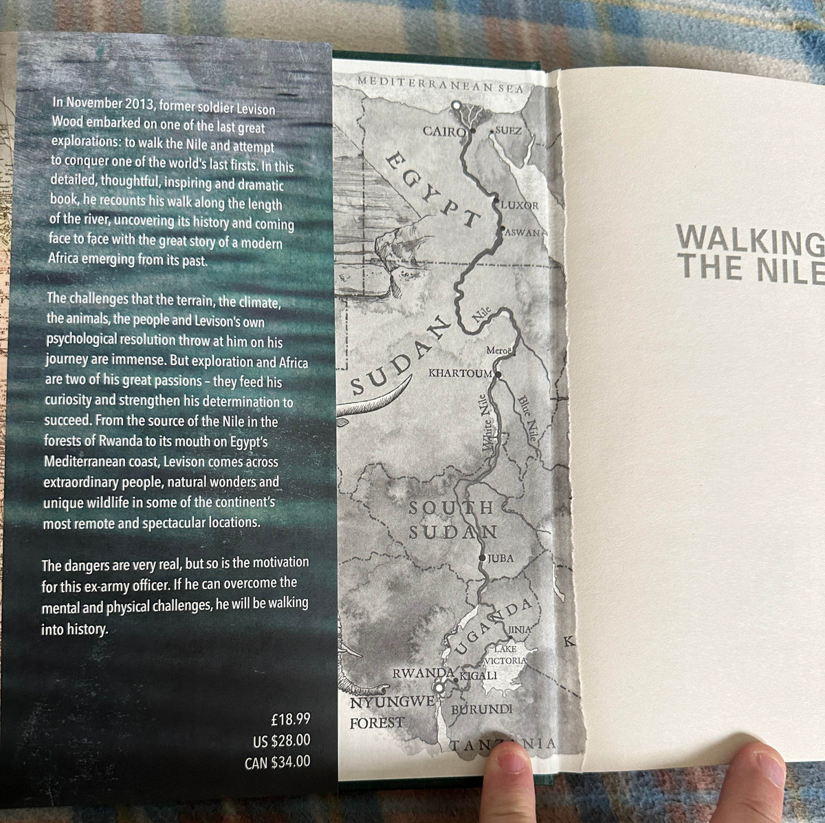 2015*1st* Walking The Nile - Levison Wood(Simon & Schuster) - Honeyburn Books (UK)