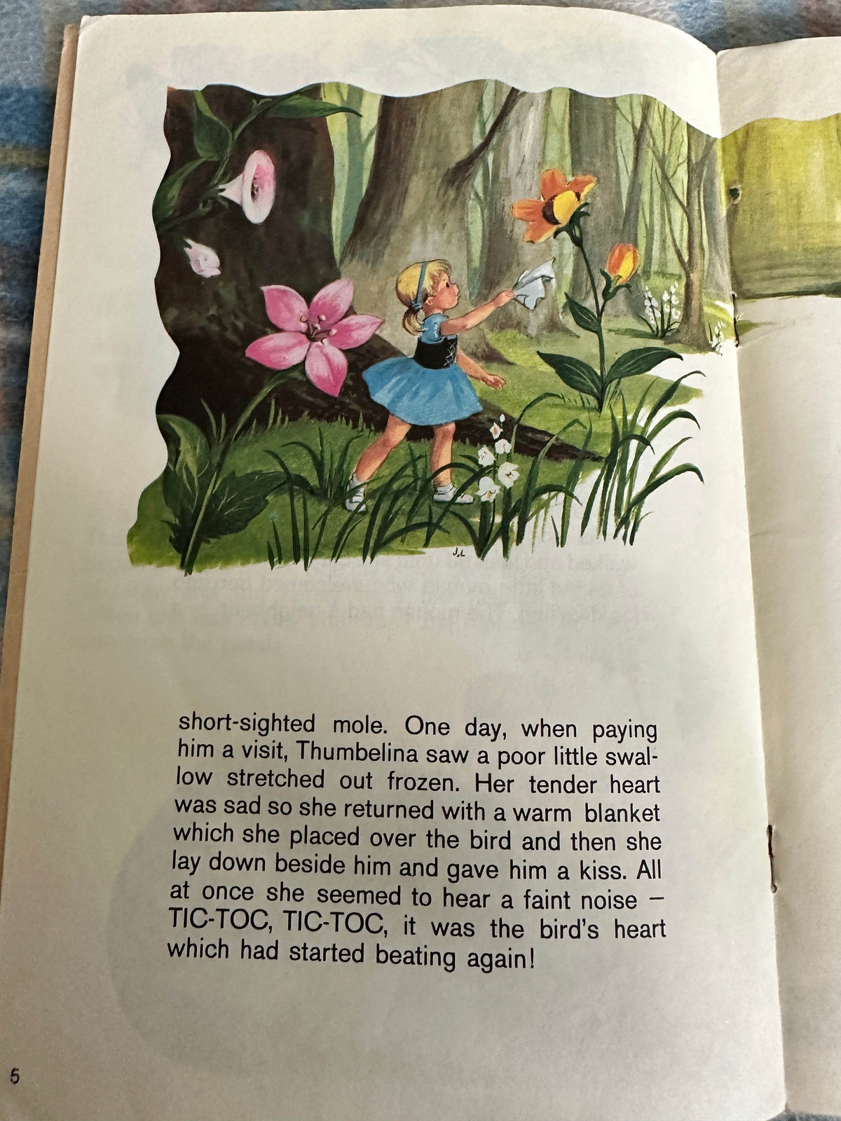 1950’s Thumbelina(Illust J. Lagarde)W.F. Graham publisher printed in Belgium - Honeyburn Books (UK)