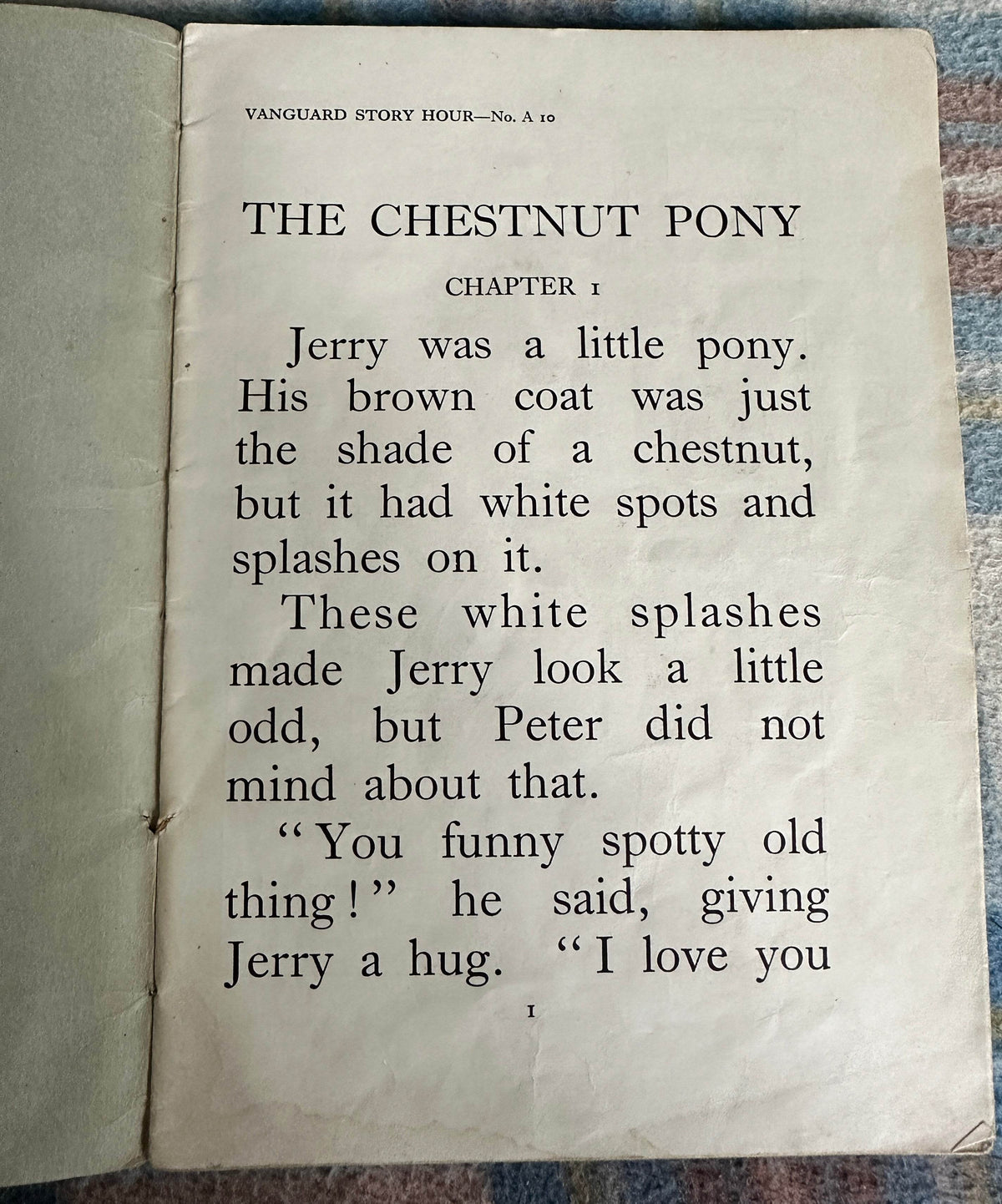 1951 The Chestnut Pony(Vanguard Story Hour A10)Esmée Mascall(Kingsley Sutton Illust)McDougalls Educational Co Ltd - Honeyburn Books (UK)
