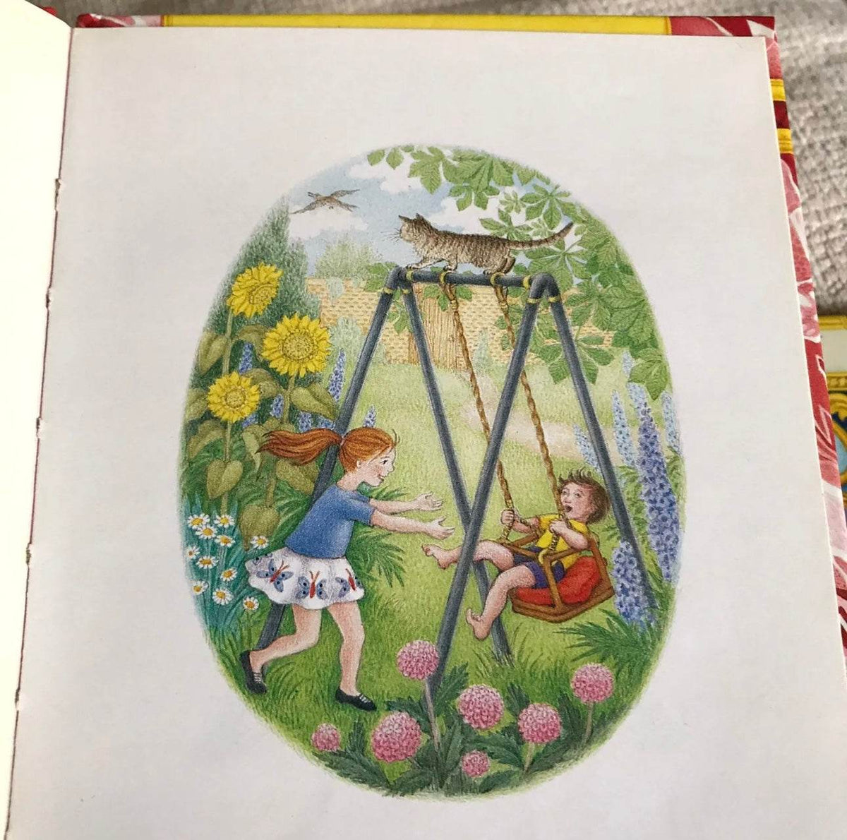 RARE 1987*1st* Merry Go Rhymes Boxset - Paul Manning(Nicola Bayley Illust)Walker - Honeyburn Books (UK)