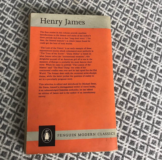 1963*1st* Henry James Selected Short Stories (Penguin Books) - Honeyburn Books (UK)