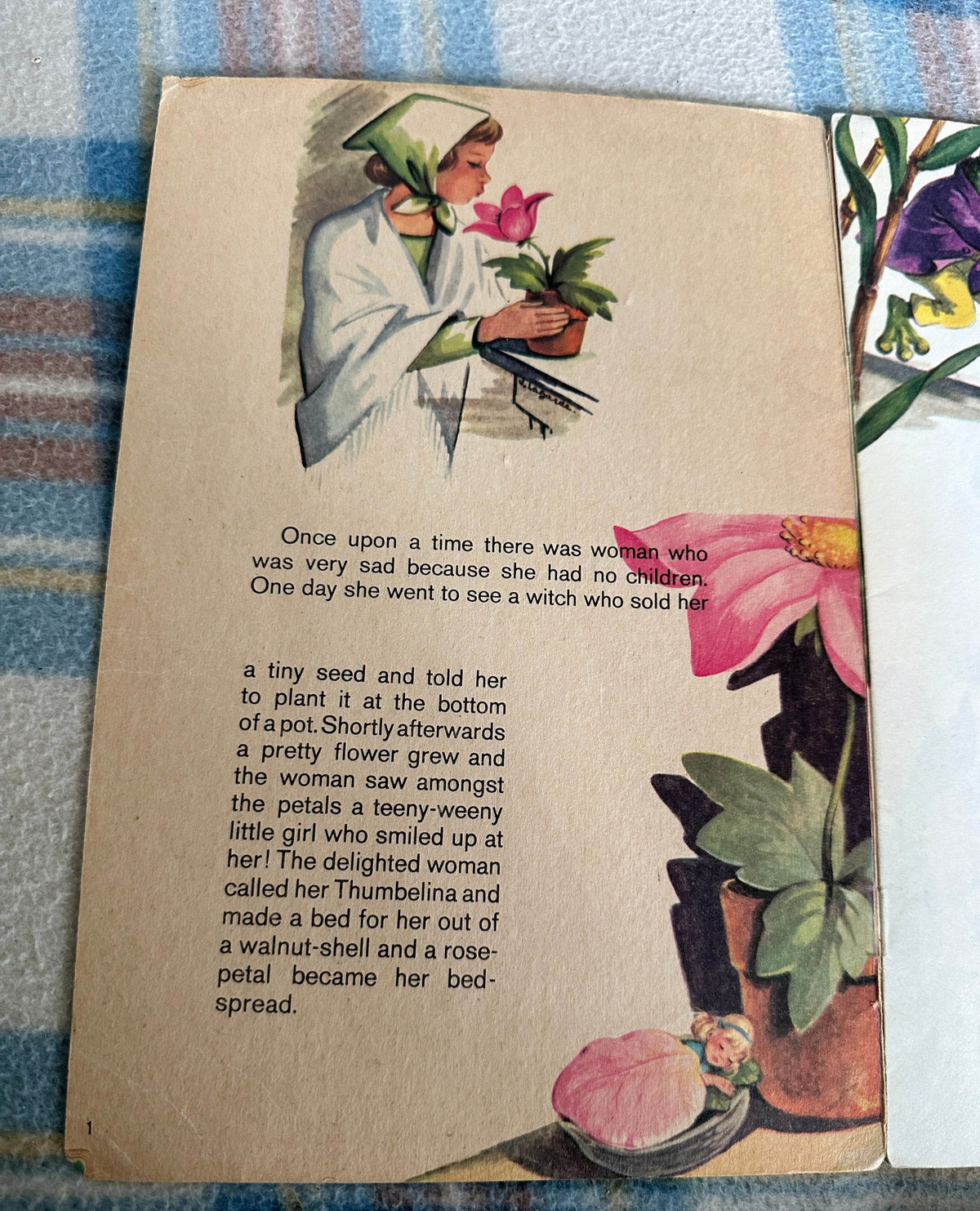 1950’s Thumbelina(Illust J. Lagarde)W.F. Graham publisher printed in Belgium - Honeyburn Books (UK)