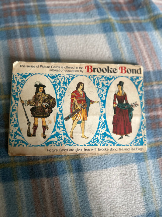 1960’s British Costume Brooke Bond Picture Cards - Honeyburn Books (UK)