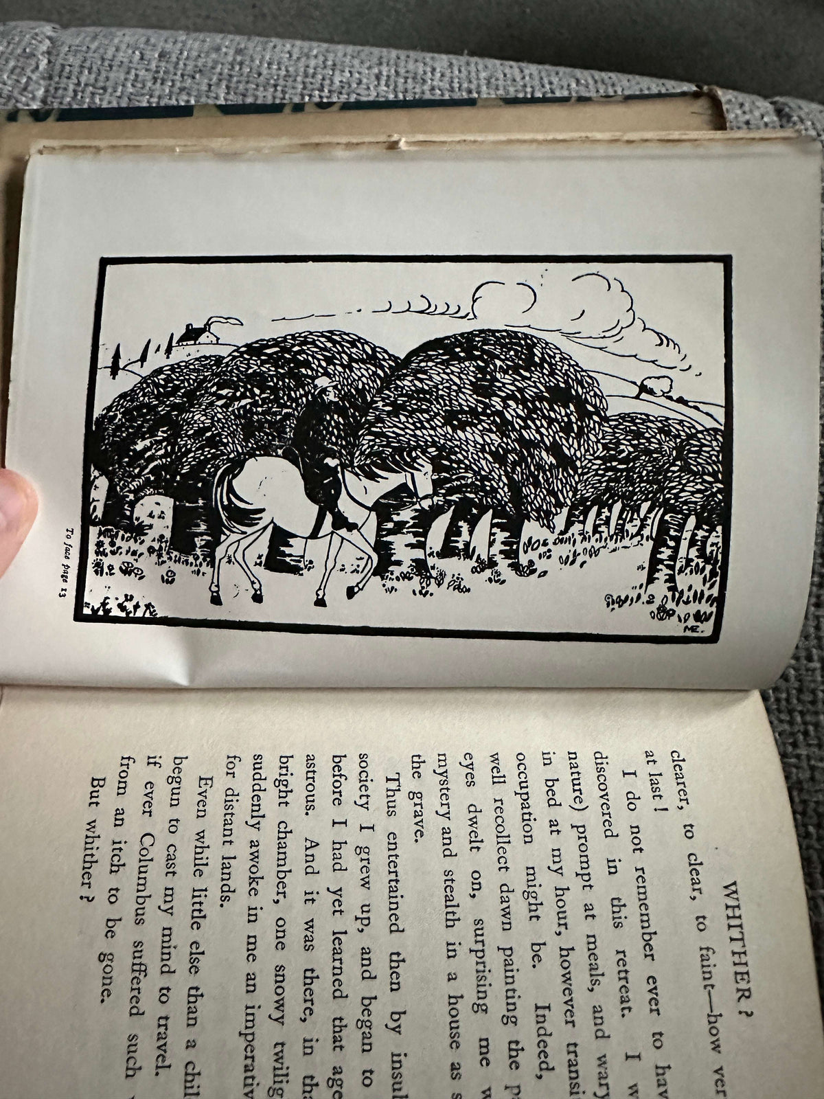 1924 Henry Brocken - Walter De La Maré (Marian Ellis illustration) Collins Pub.