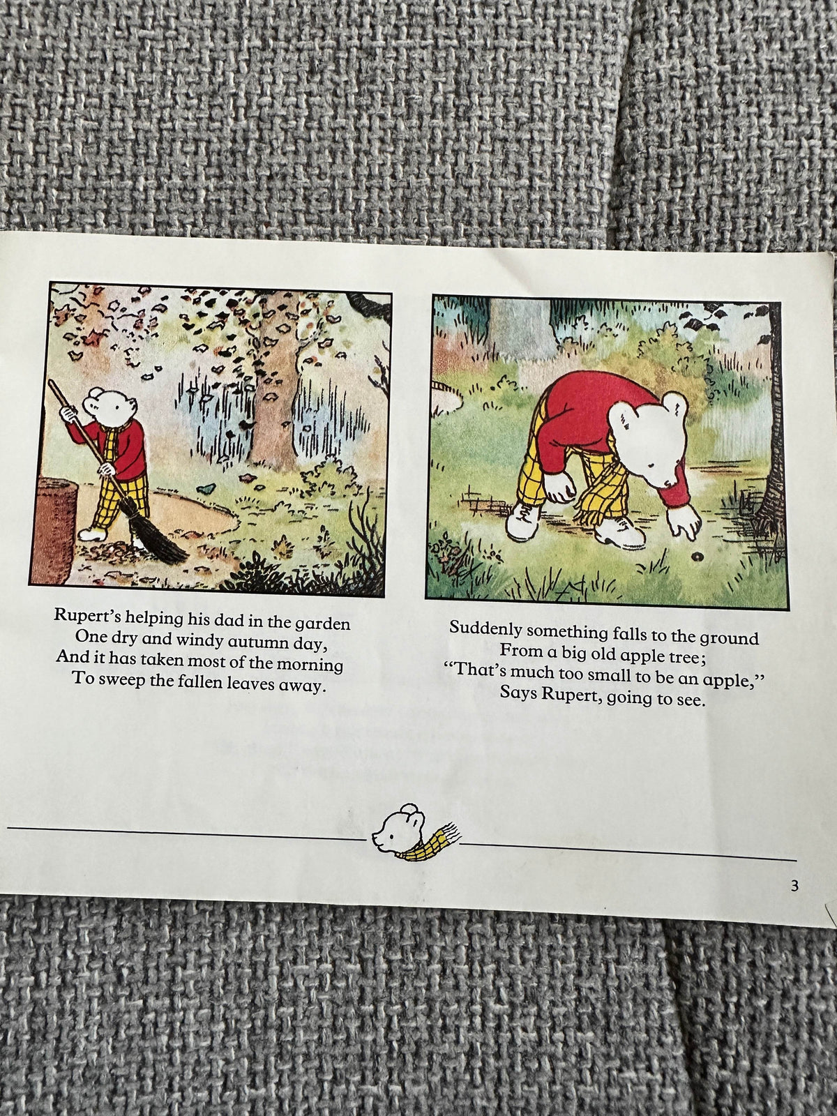 1989 Rupert & The Hazelnut - Mike Trumble (BBC Books) - Honeyburn Books (UK)