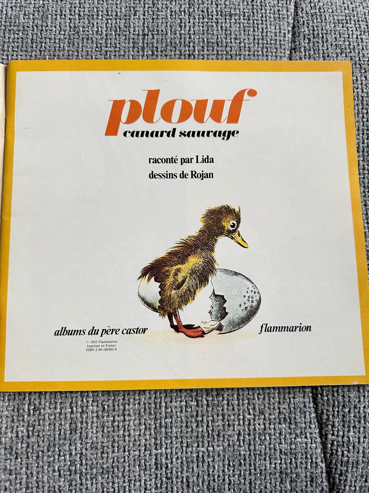 1970’s Plouf Canard Sauvage - Pére Castor (Flammarion Publisher) - Honeyburn Books (UK)