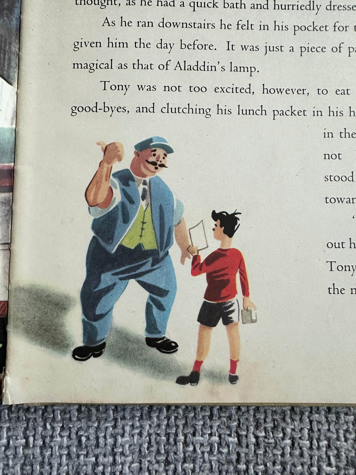 1952*1st* Tony’s Railway Gift - Stanley Jackson R. B. A. (Frederick Warne & Co Ltd) - Honeyburn Books (UK)