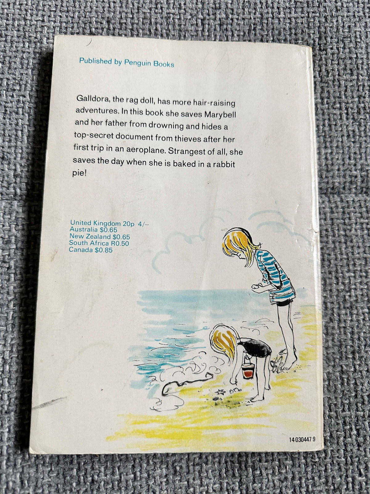 1970 The New Adventures Of Galldora - Modwena Sedgwick (Diana John Illust) Young Puffin Book
