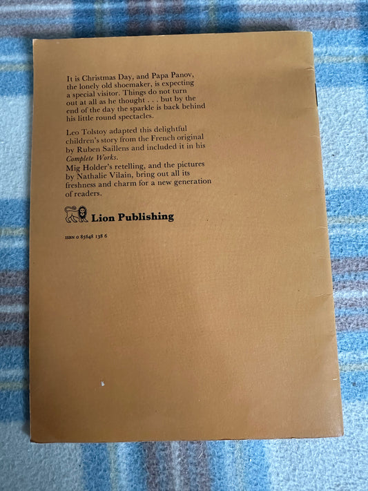 1978 Papa Panov’s Special Day (Leo Tolstoy retold by Mig Holder(illustrated Nathalie Vilain)Lion Publishing. - Honeyburn Books (UK)