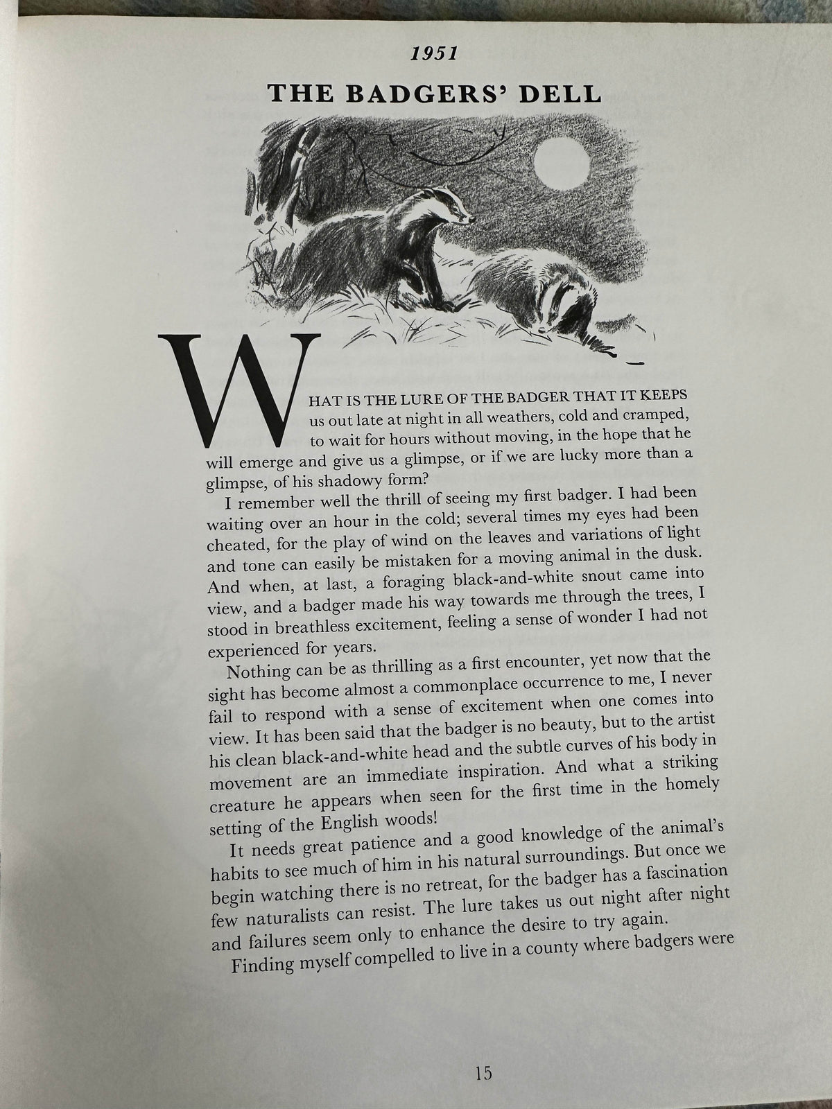 1992*1st* Eileen Soper’s Badgers - Intro by Duff Hart-Davis(BCA Publishers) - Honeyburn Books (UK)