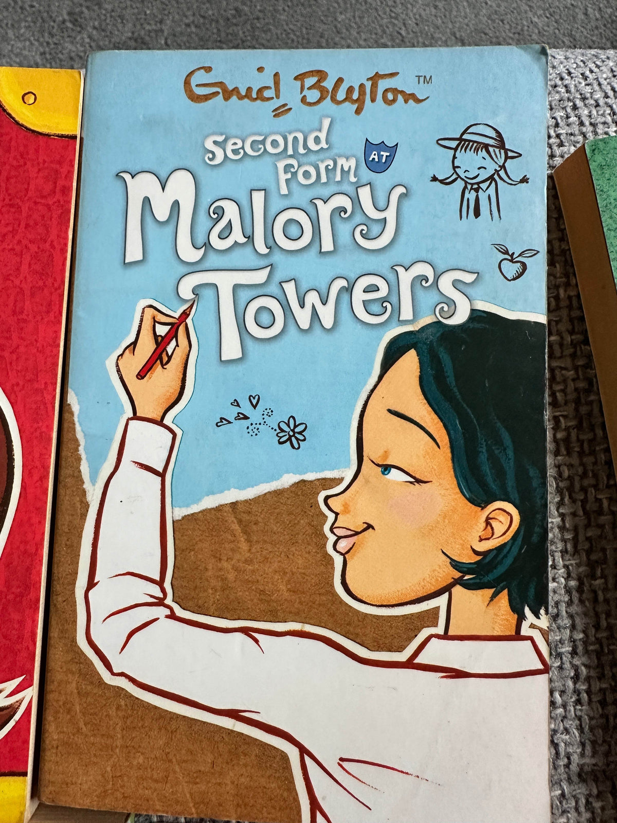 2006 Full Set 6x Malory Towers Books - Enid Blyton (Nicola Slater cover illustration) Egmont - Honeyburn Books (UK)