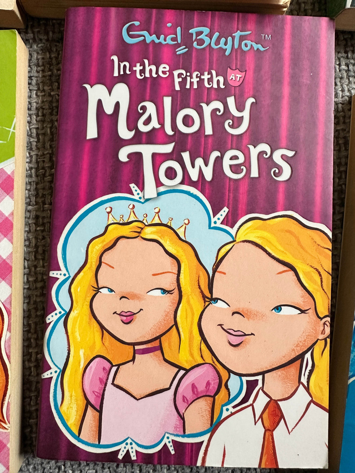 2006 Full Set 6x Malory Towers Books - Enid Blyton (Nicola Slater cover illustration) Egmont - Honeyburn Books (UK)