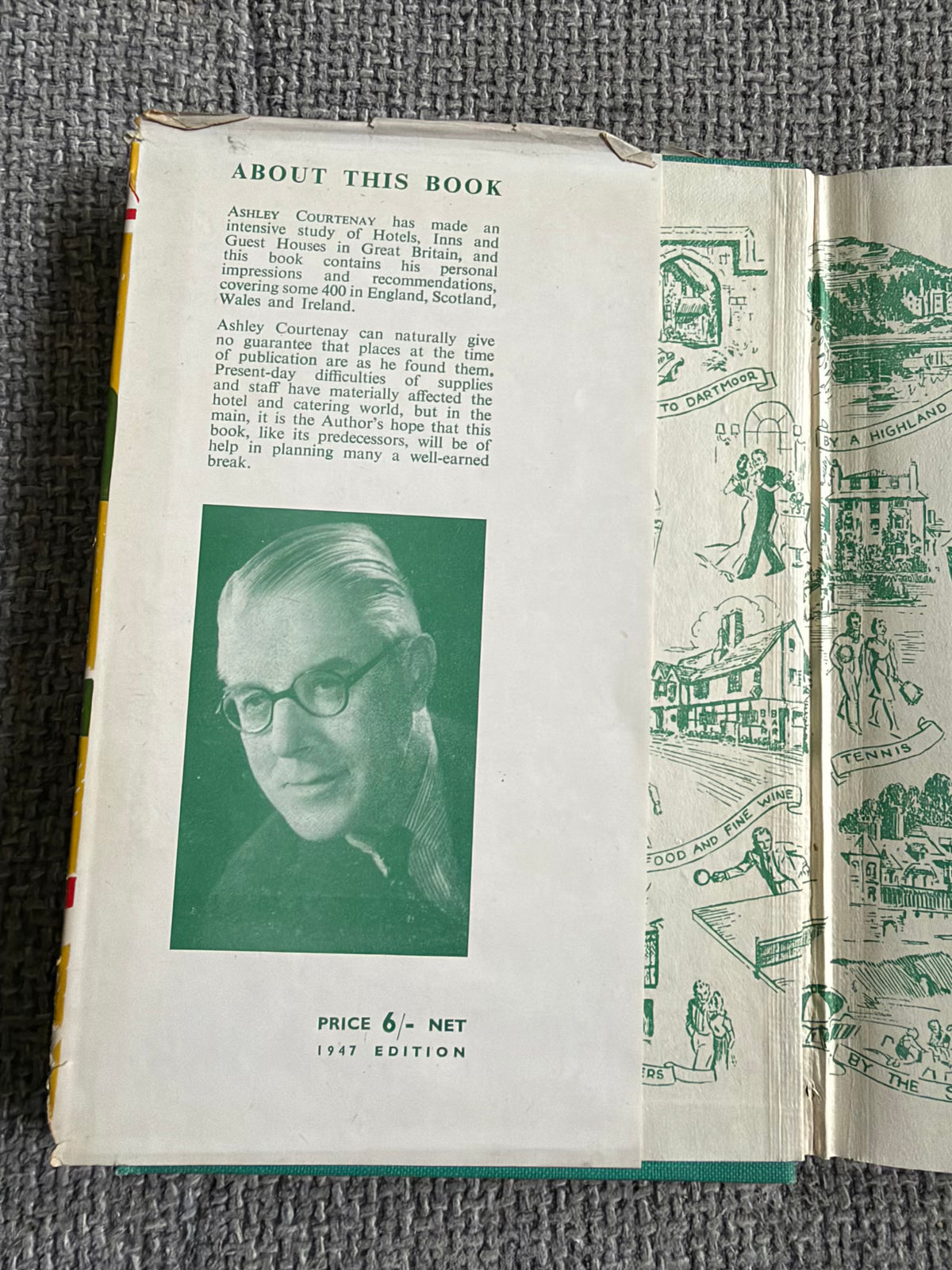 1947 Let’s Halt Awhile - Ashley Courtenay (Simpkin Marshall (1941) Ltd