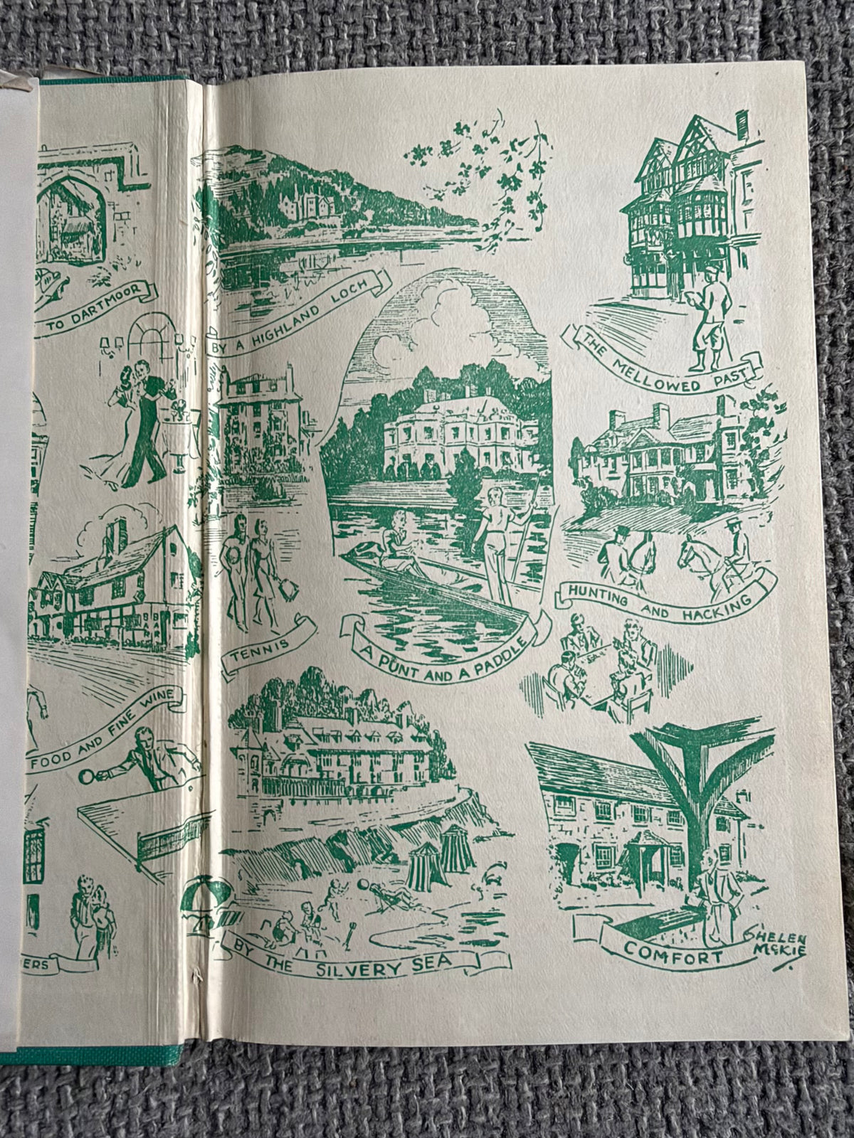 1947 Let’s Halt Awhile - Ashley Courtenay (Simpkin Marshall (1941) Ltd