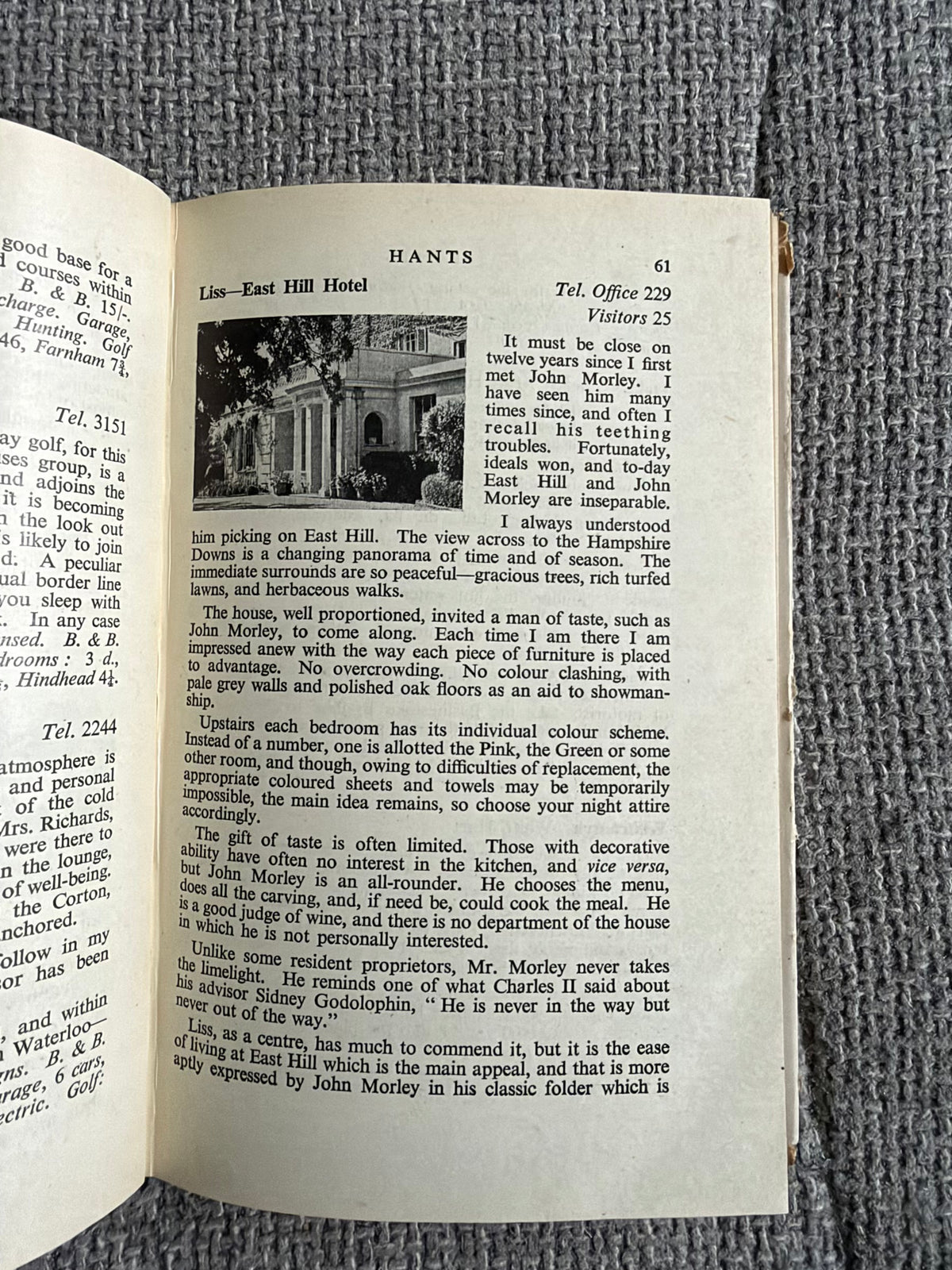 1947 Let’s Halt Awhile - Ashley Courtenay (Simpkin Marshall (1941) Ltd