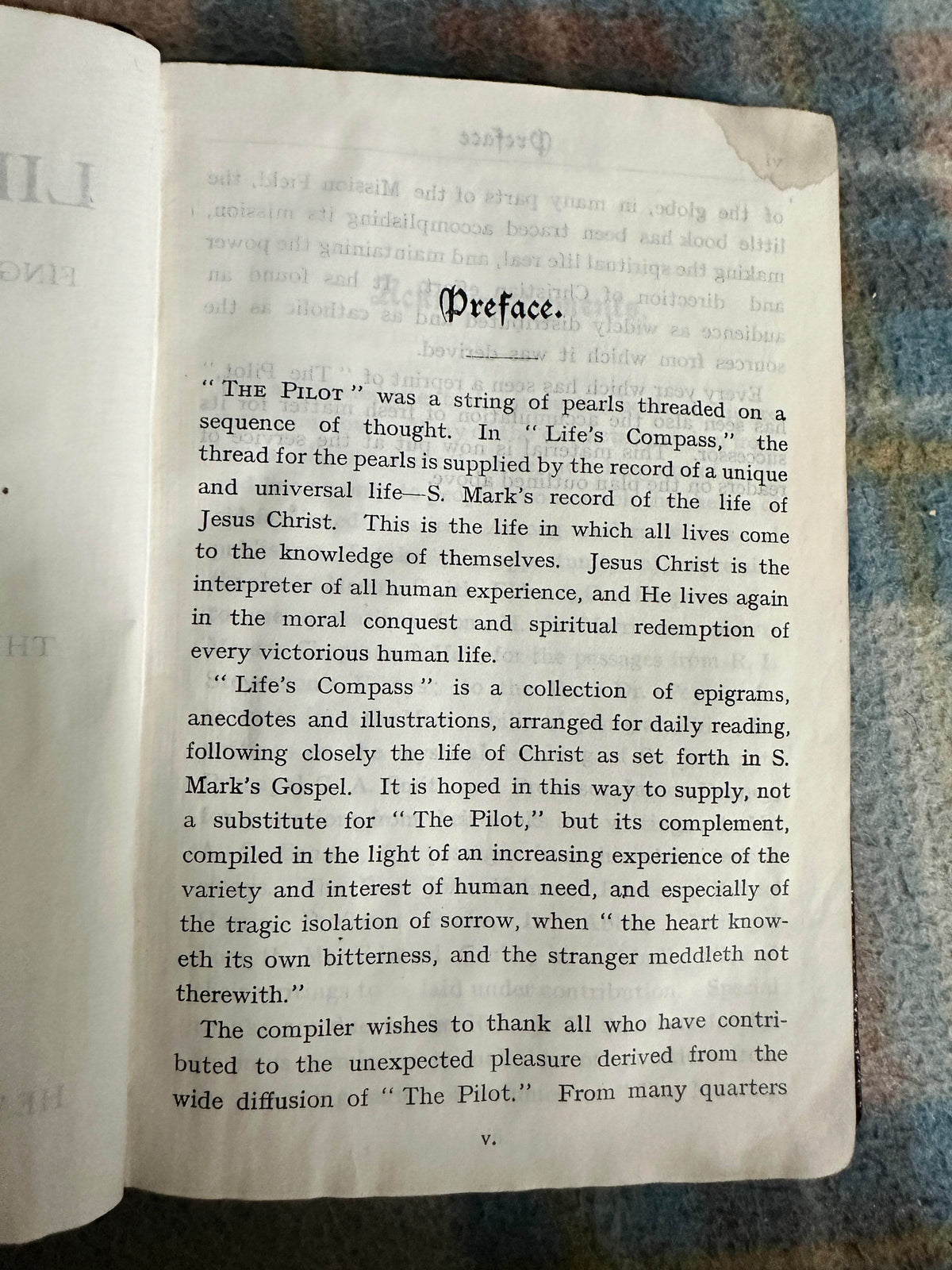 1916c Life’s Compass Fingerposts For Wayfarers In The Way - Author of The Pilot(Headley Brothers Publisher) - Honeyburn Books (UK)