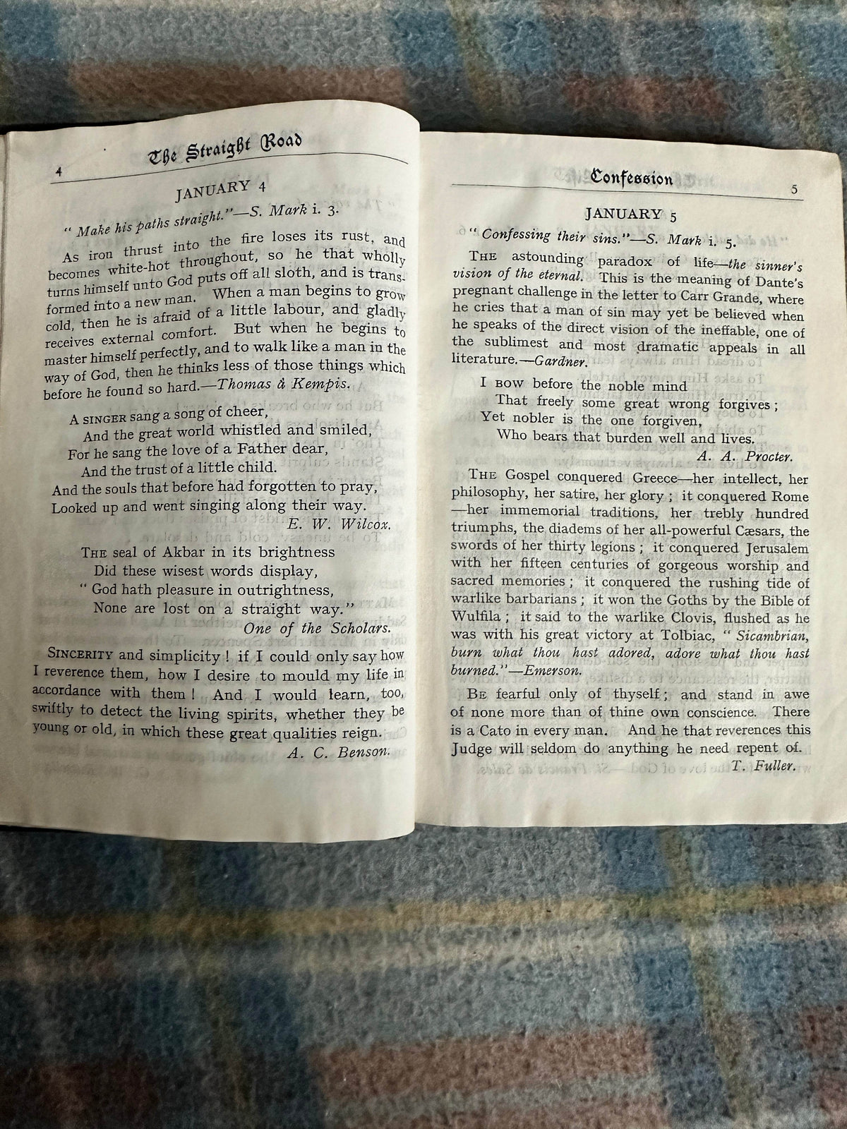1916c Life’s Compass Fingerposts For Wayfarers In The Way - Author of The Pilot(Headley Brothers Publisher) - Honeyburn Books (UK)