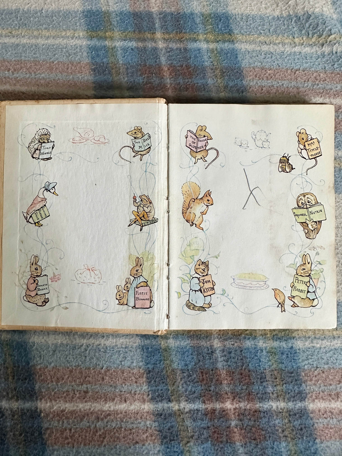 1987 The Tale Of Tom Kitten - Beatrix Potter(Frederick Warne & Co Ltd) - Honeyburn Books (UK)
