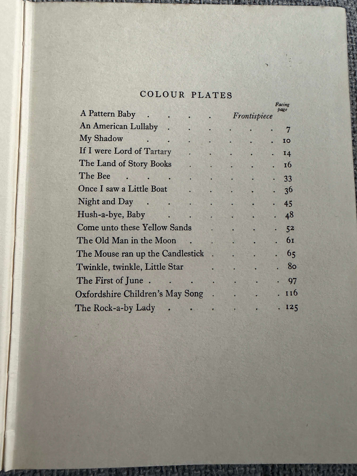 1951 The Child’s Garden Of Verses - Margaret W. Tarrant (Ward Lock & Co Ltd)