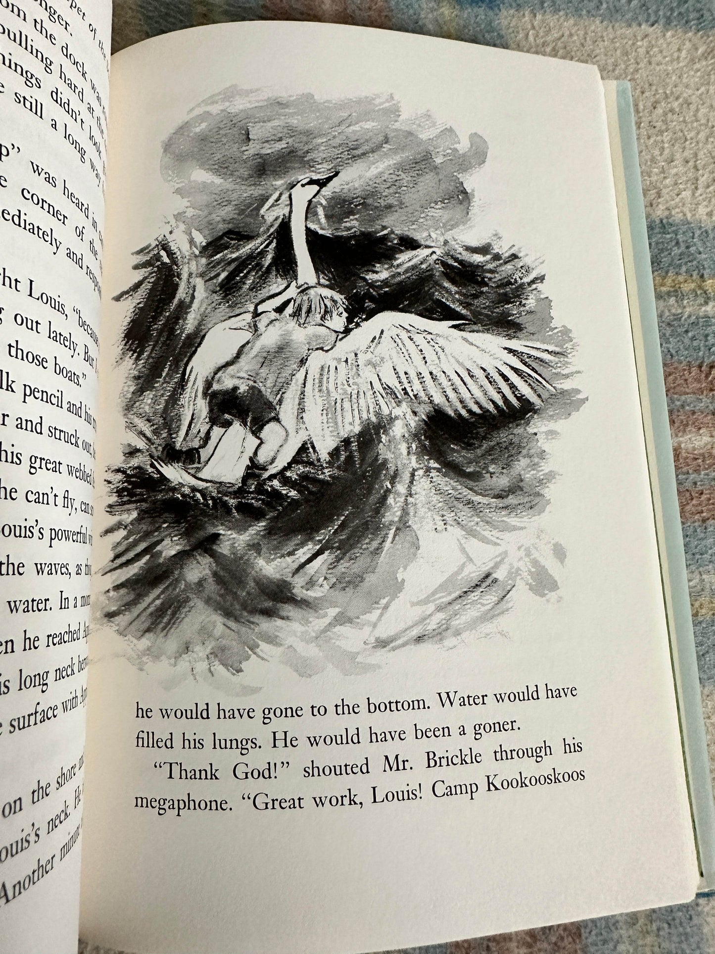 1970*1st* Trumpet Of The Swan - E. B. White(Harper & Row) - Honeyburn Books (UK)