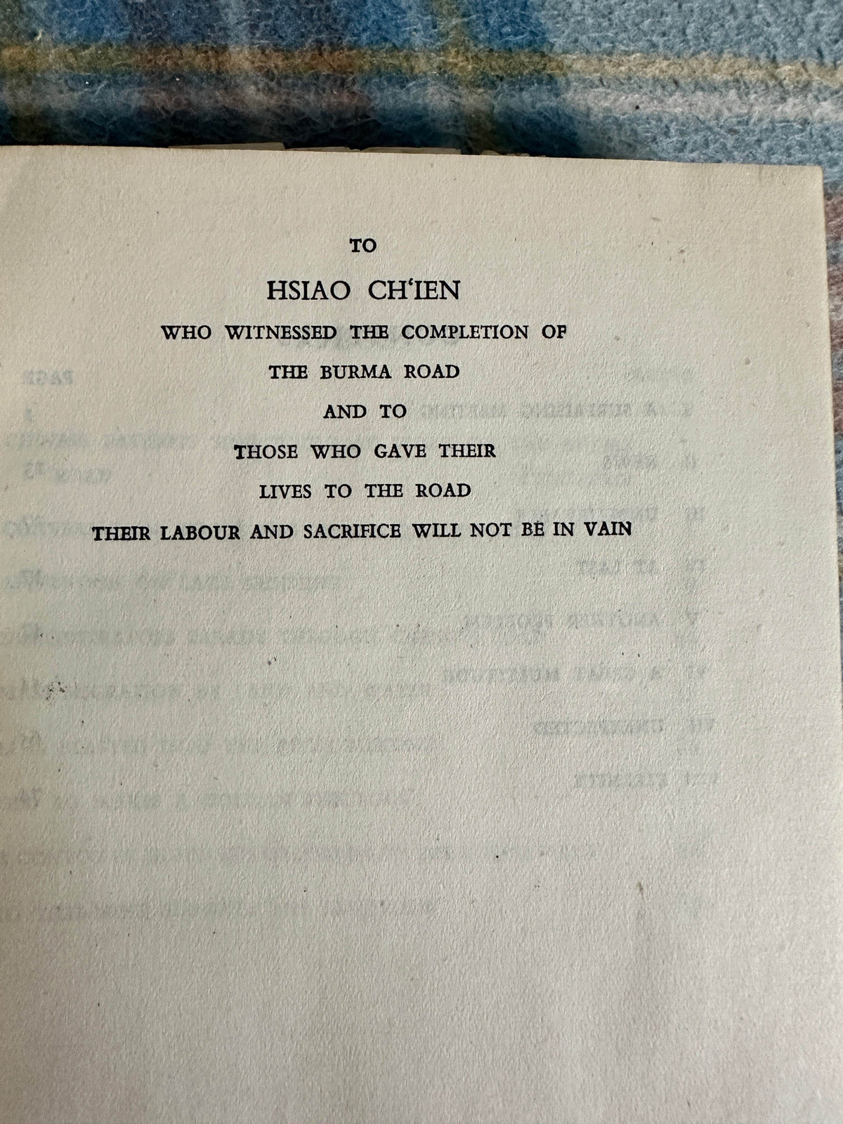 1951 The Men Of The Burma Road - Chiang Yee(Methuen & Co Ltd) - Honeyburn Books (UK)