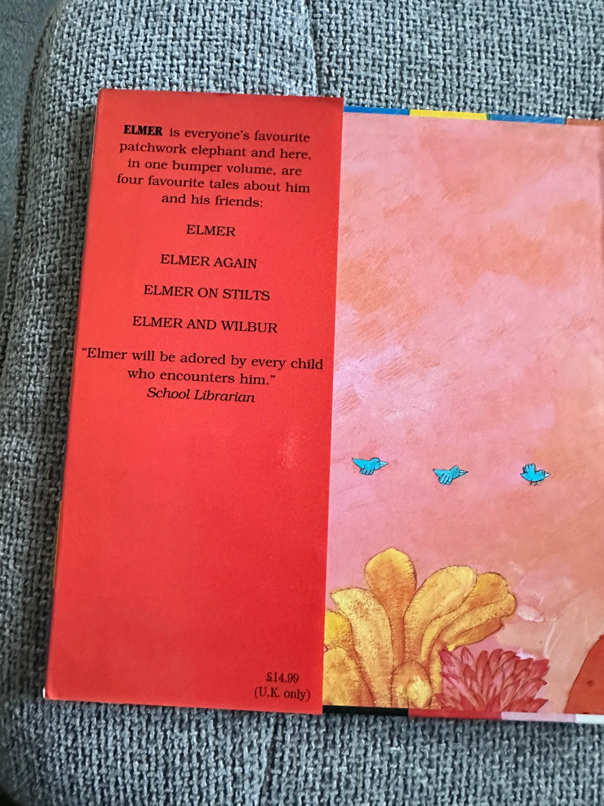 1998*1st* The Bumper Book Of Elmer - David McKee (Andersen Press) - Honeyburn Books (UK)