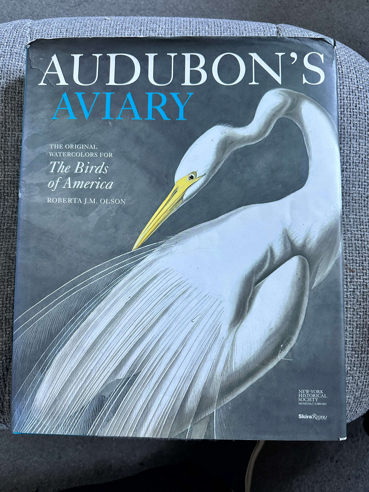 2012 Audubon’s Aviary The Original Watercolours For Birds Of America - Roberta J.M. Olson - Skira Rizzoli / New York Historical Society, New York. 33.5cm x 27cm 3kilo, 448pages
