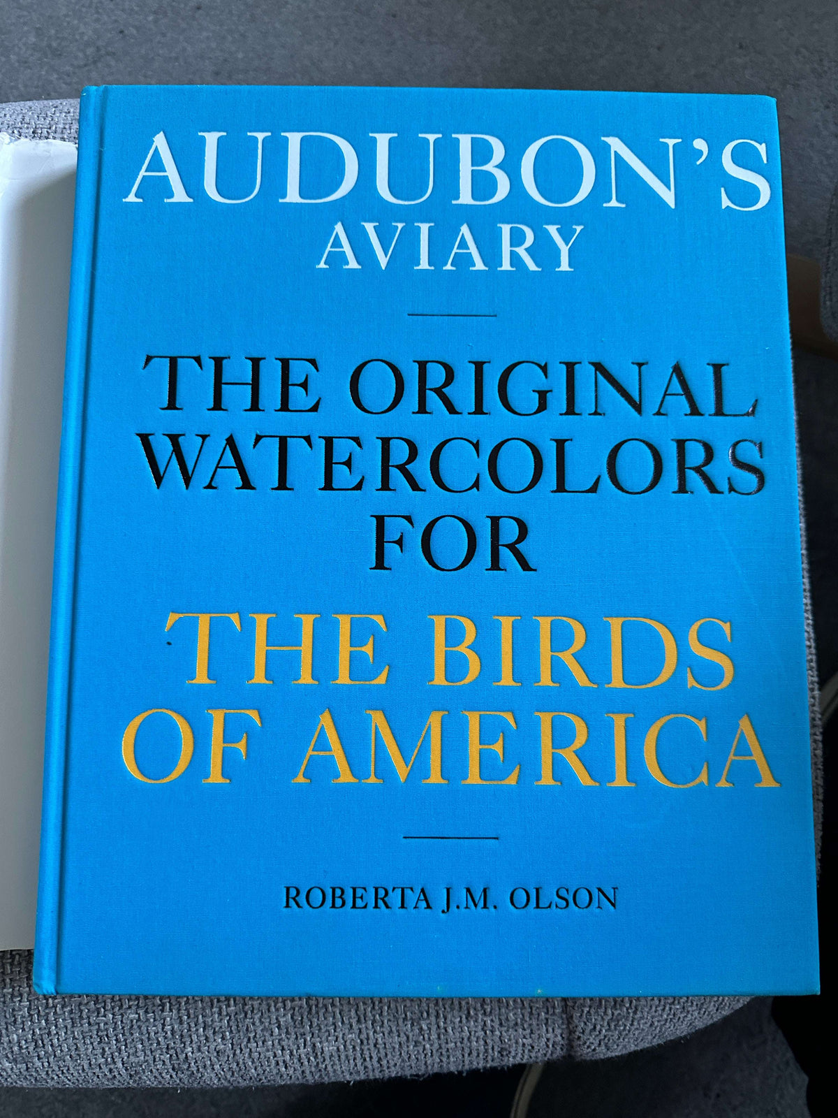 2012 Audubon’s Aviary The Original Watercolours For Birds Of America - Roberta J.M. Olson - Skira Rizzoli / New York Historical Society, New York. 33.5cm x 27cm 3kilo, 448pages