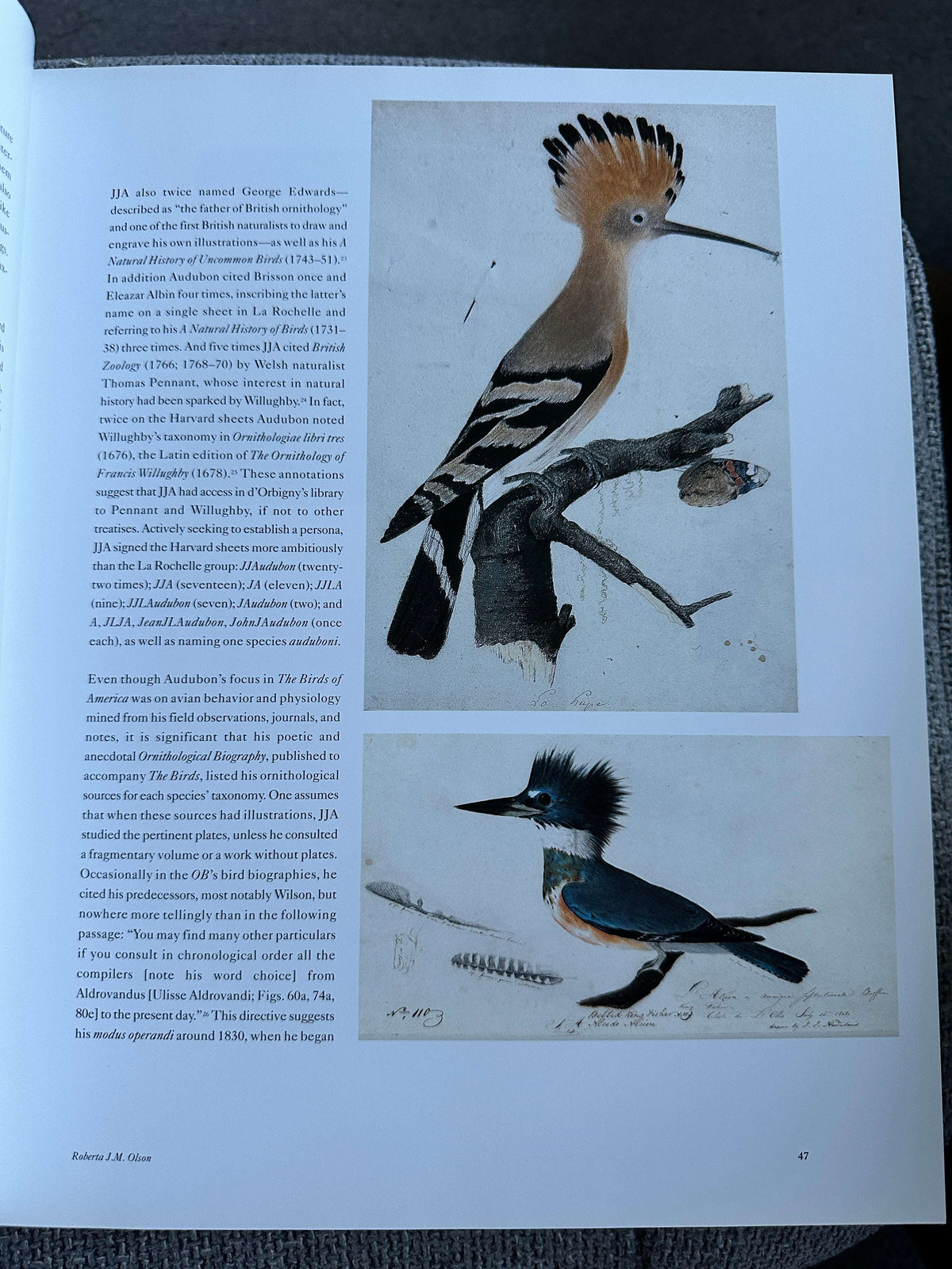 2012 Audubon’s Aviary The Original Watercolours For Birds Of America - Roberta J.M. Olson - Skira Rizzoli / New York Historical Society, New York. 33.5cm x 27cm 3kilo, 448pages