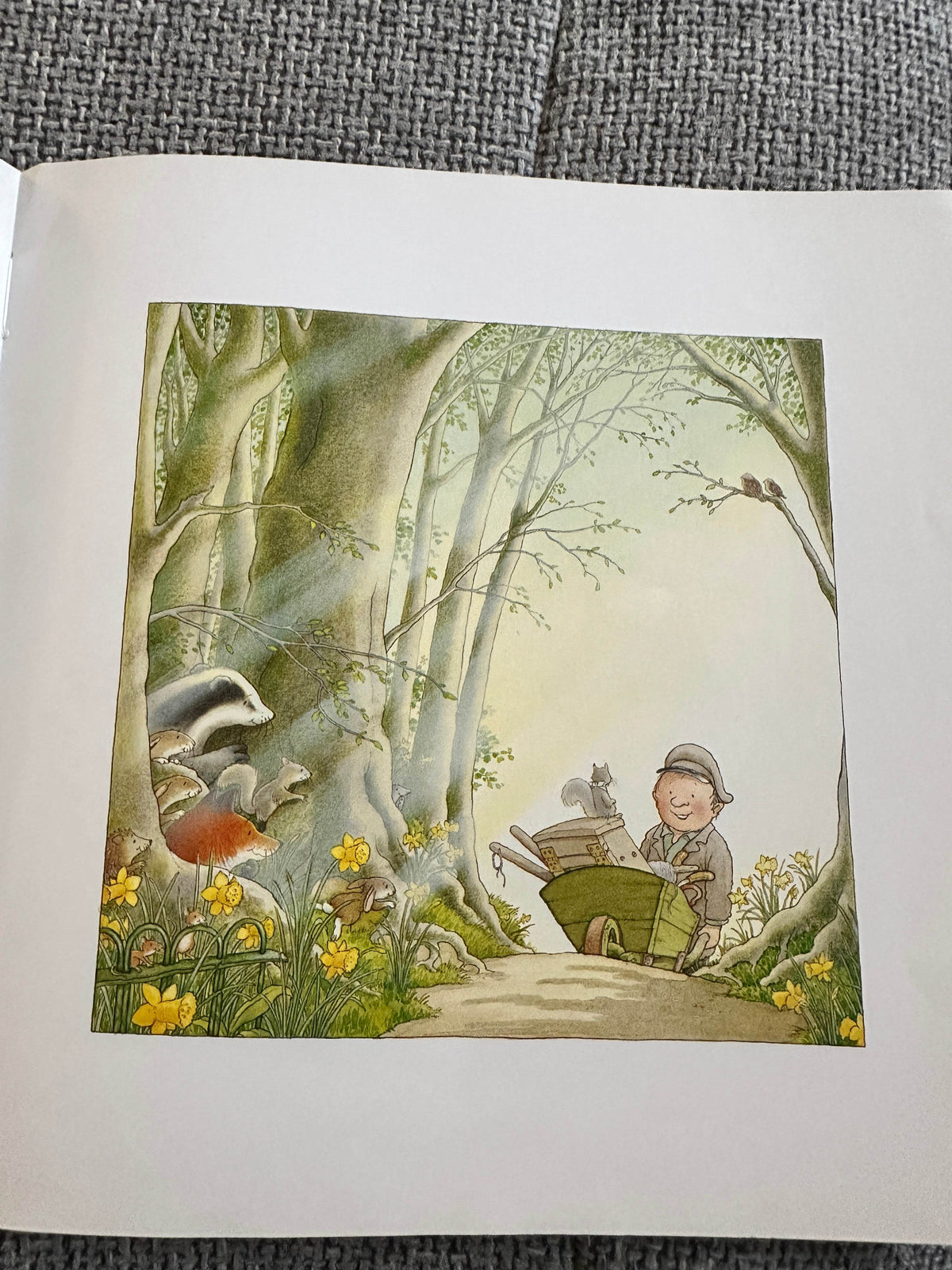 1995*1st* The Secret Path - Nick Butterworth with fold out poster(Picture Lions) - Honeyburn Books (UK)