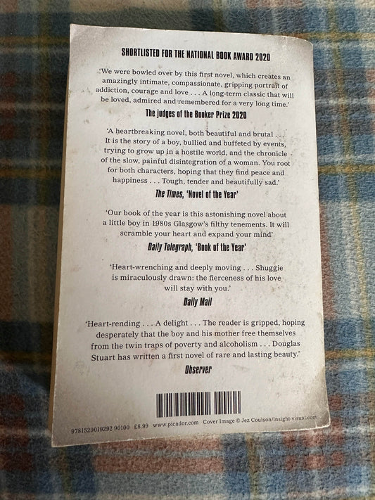 2021 Shuggie Bain - Douglas Stuart(Picador) - Honeyburn Books (UK)