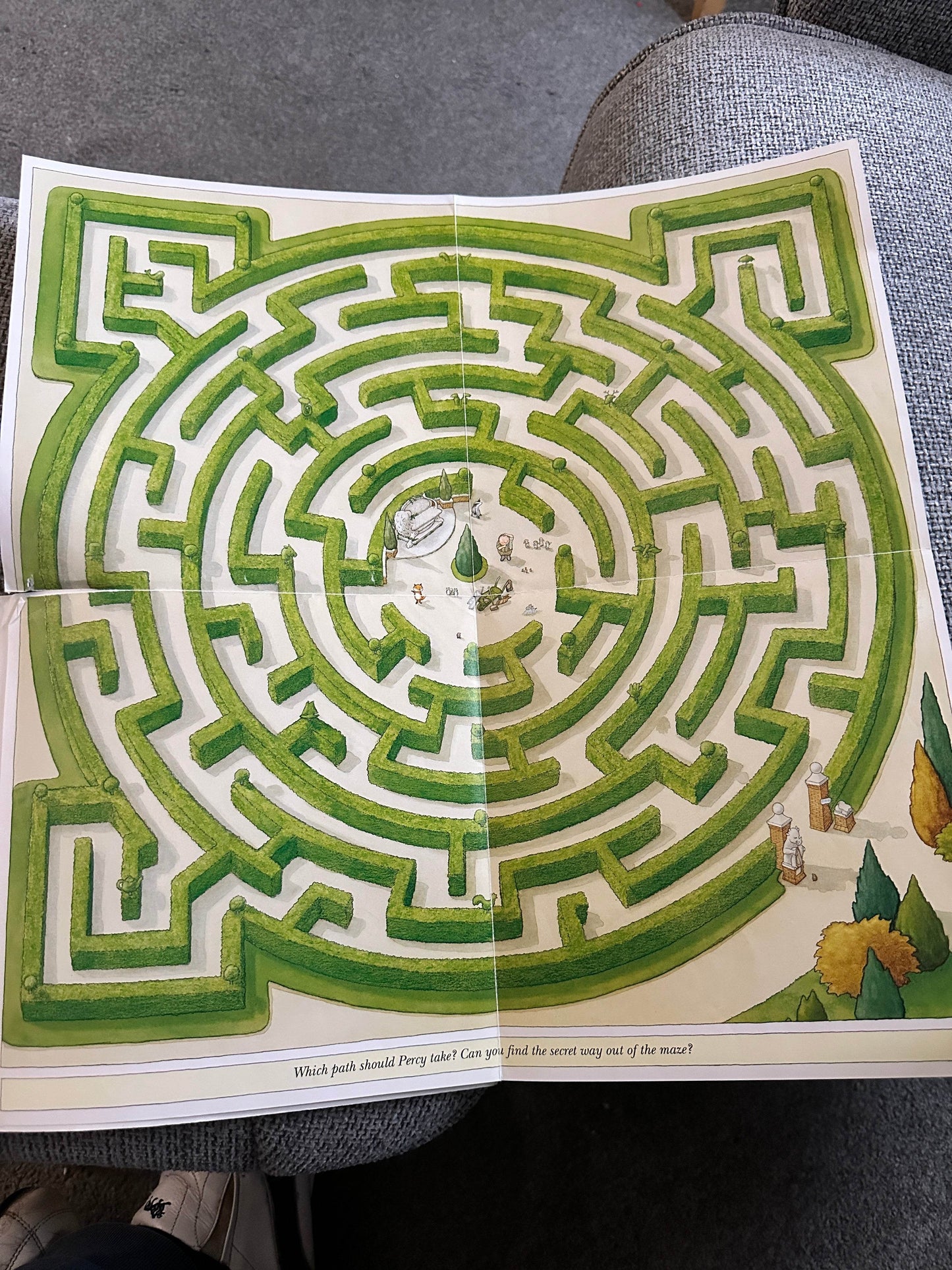 1995*1st* The Secret Path - Nick Butterworth with fold out poster(Picture Lions) - Honeyburn Books (UK)