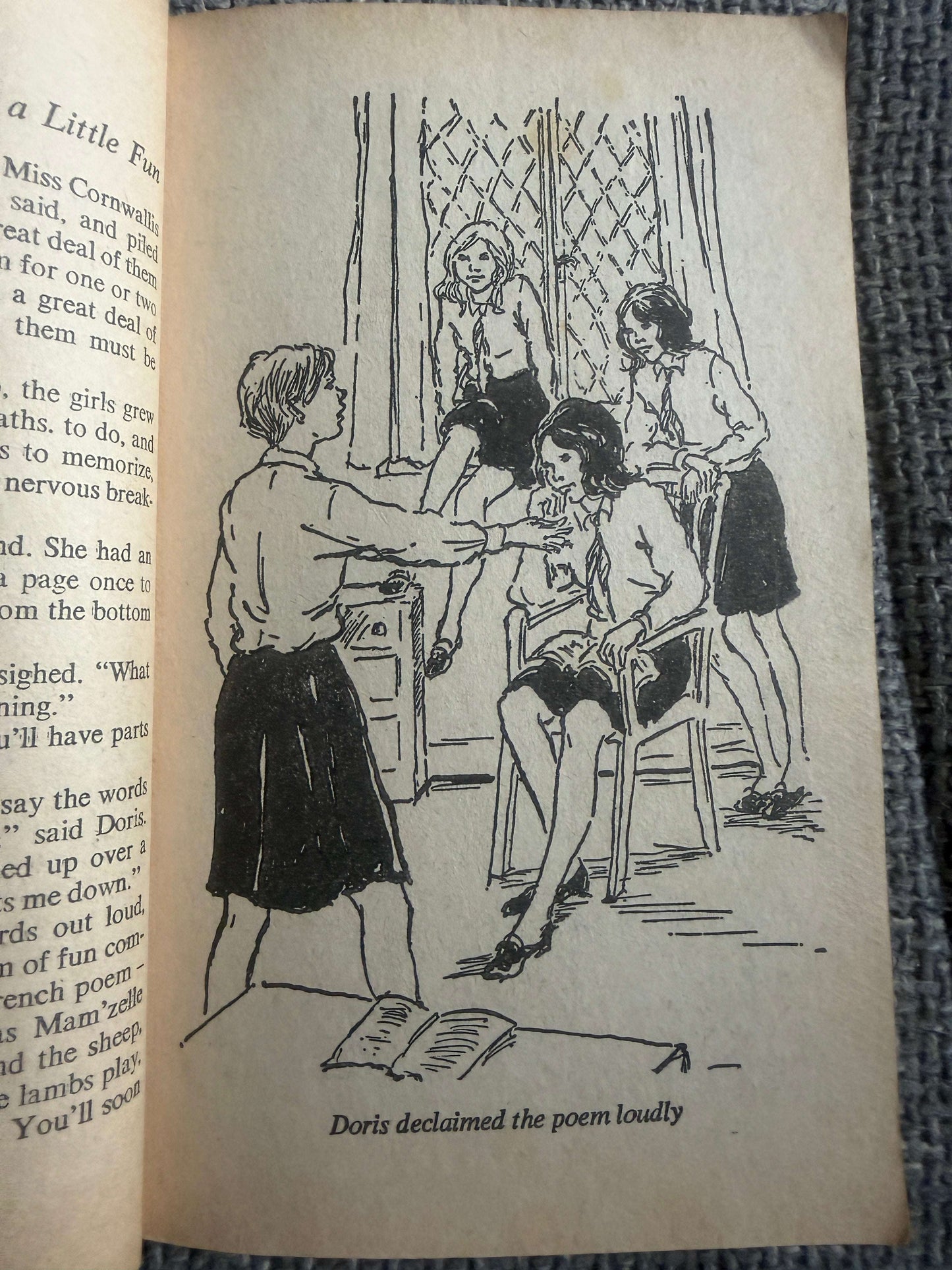 1975 Fifth Formers At St. Clare’s - Enid Blyton (Jenny Chapple illust) Dragon