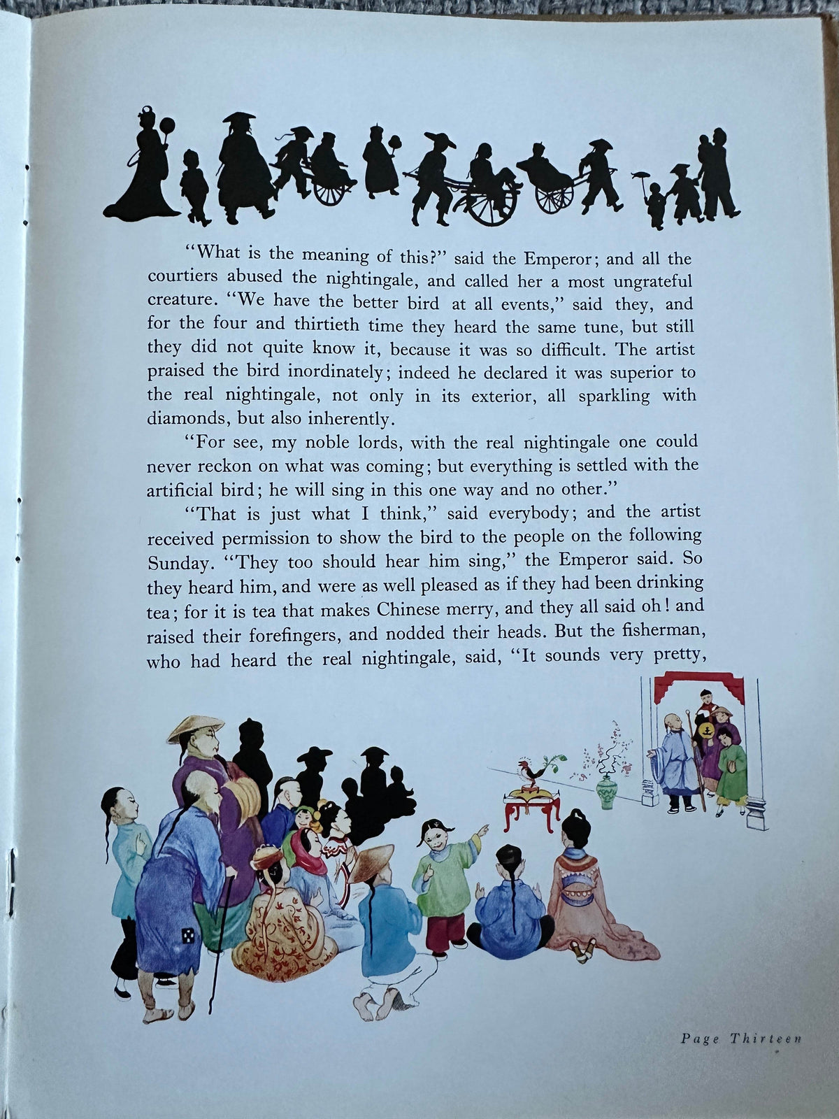 1945*1st* The Nightingale - Hans Andersen(Rene Cloke Illust) Edmund Ward - Honeyburn Books (UK)