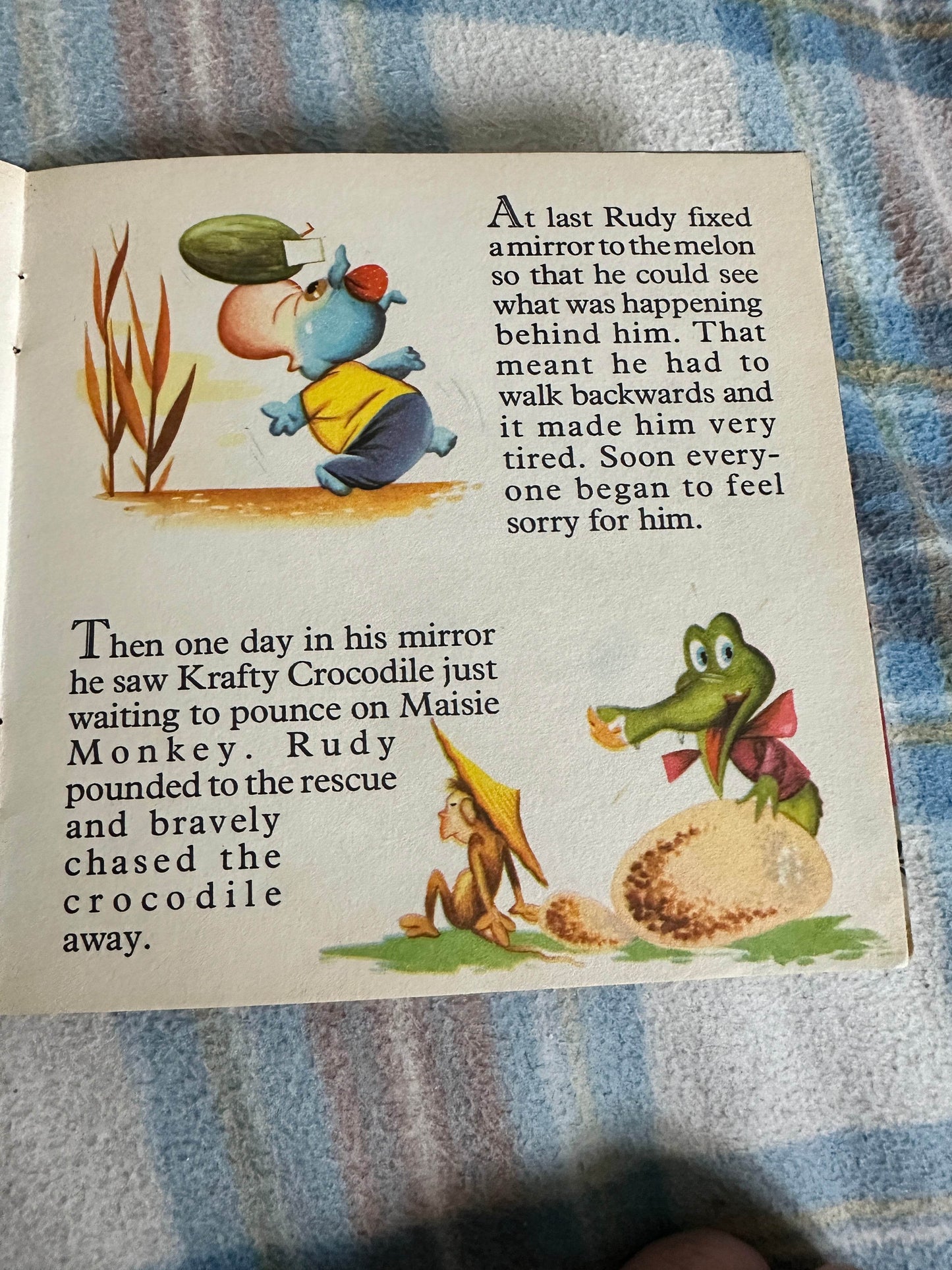 1960’s Rudy The Rhinoceros (Once Upon A Time Series) - Honeyburn Books (UK)