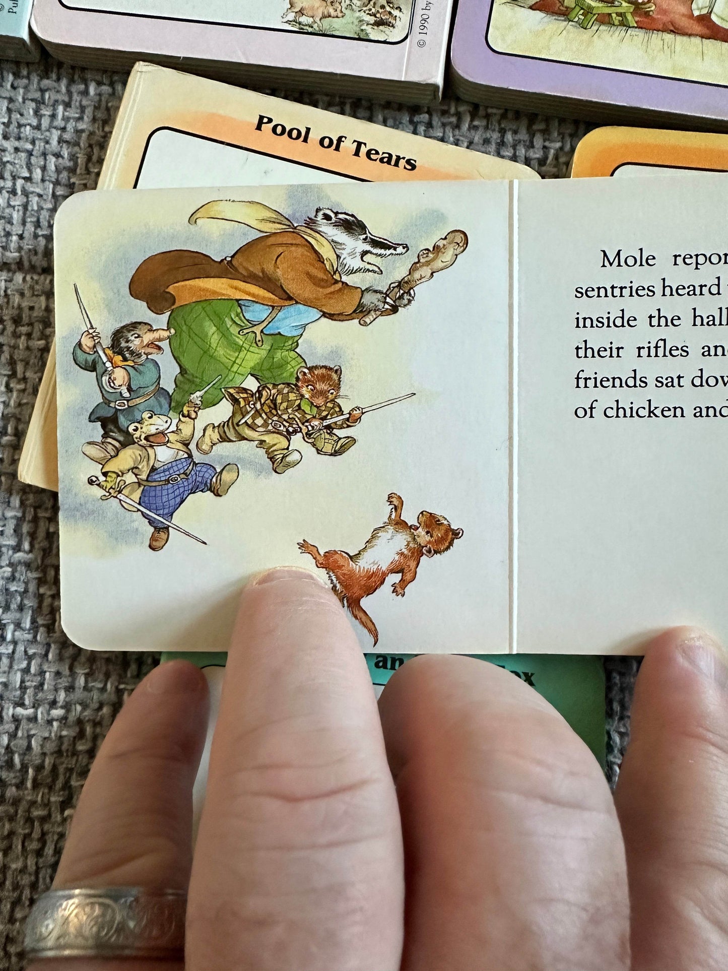 1988 8 x Miniature Board Books by Award Publishers - Honeyburn Books (UK)